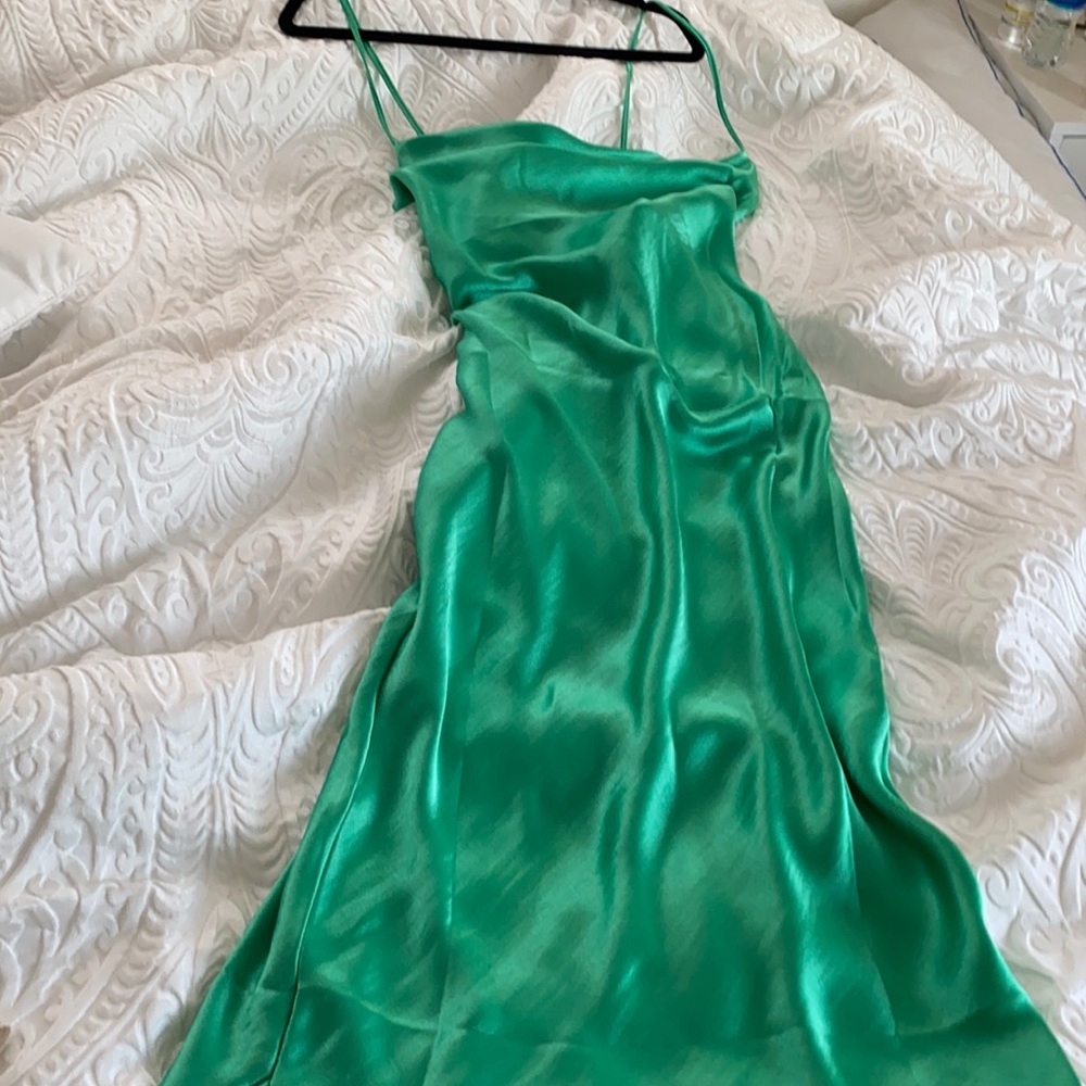 Dress, very long. 66 in not including strap